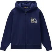 Napapijri Veste de survêtement 'Acadia' crème / bleu marine