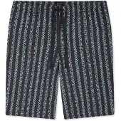 Schiesser Pantalon de pyjama ' Mix Relax ' bleu clair / bleu foncé