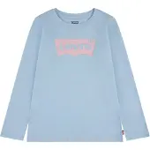 Levi's Kids T-Shirt 'BATWING' bleu-gris / rose ancienne