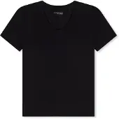 Schiesser Chemise de nuit ' Mix Relax ' noir