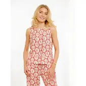 Liberte Essentiel Haut ' LOBBI ' rouge