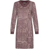 Pastunette Chemise de nuit 'Premium - Lunar Lines' violet