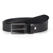 Howard London Ceinture 'Leather Belt Henry Black' noir