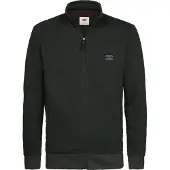Petrol Industries Veste de survêtement vert / noir / blanc