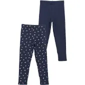 s.Oliver Leggings bleu marine / vert pastel / rose