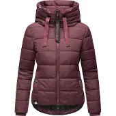 MARIKOO Veste d’hiver 'Amayaa-1' bordeaux