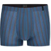 Schiesser Boxers ' Long Life Soft ' aqua / gris