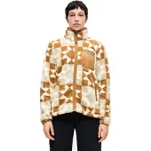 Columbia Veste en polaire fonctionnelle 'West Bend' caramel / cappuccino / blanc