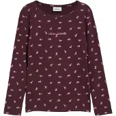 s.Oliver T-Shirt vert gazon / rose ancienne / bordeaux