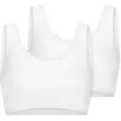 Schiesser Soutien-gorge ' Cotton Lace ' blanc