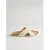 Camomilla Italia Mule 'Soave' blanc cassé