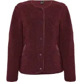 Didriksons Veste en polaire 'SELMA' bourgogne