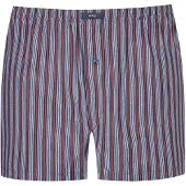 Mey Boxers ' Serie Varied Stripes ' bleu / rouge / blanc