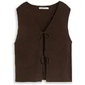 Tom Tailor DENIM Gilet brun foncé