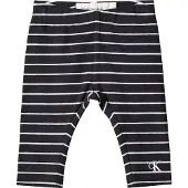 Calvin Klein Jeans Leggings noir / blanc