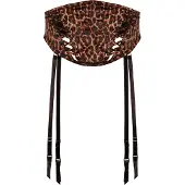 Hunkemoller Porte-jarretelles marron / brun foncé