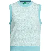 Adidas Gilet de sport ' All Over' turquoise / aqua / blanc
