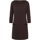 Ana alcazar Robe 'Evinae' marron