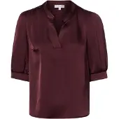 Marie Lund Chemisier aubergine