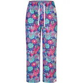 Lousy Livin Pantalon de pyjama bleu / bleu foncé / rose