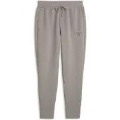 Puma Pantalon de sport gris clair / noir
