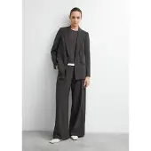 Comma Blazer brun foncé