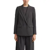 Comma Blazer brun foncé