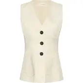 Inwear Gilet de costume 'Quentaiw' jaune pastel