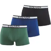 s.Oliver Boxers bleu / vert / noir / blanc