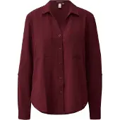 QS Chemisier bordeaux