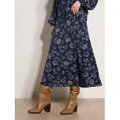 Apricot Jupe ' ' bleu marine