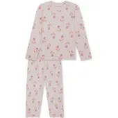 Schiesser Pyjama taupe / rose