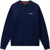 Napapijri Sweat-shirt 'TEZA' sable / bleu marine