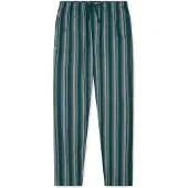 Schiesser Pantalon de pyjama ' Mix Relax ' gris / pétrole / vert foncé