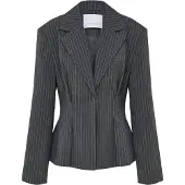 LeGer Studio Blazer 'Sophia' gris chiné / blanc