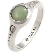 Haze&Glory Bague vert / argent