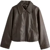 Next Veste mi-saison brun foncé