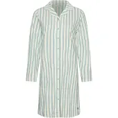 Pastunette Chemise de nuit 'Nordic' crème / vert foncé