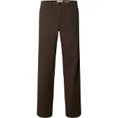Selected Coupe Droite Chinos Homme Marron 38
