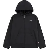 Levi's Veste de survêtement 'ESSENTIAL' noir / blanc