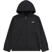 Levi's Kids Veste de survêtement 'ESSENTIAL' noir / blanc