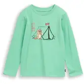 Tom Tailor T-Shirt marron / vert / rouge / noir