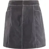 Dreimaster Jupe gris foncé