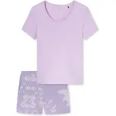 Schiesser Pyjama ' Modern Nightwear ' lilas / orchidée