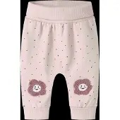 Name it Pantalon 'NBFLUELLE' marron / éosine / rose pastel / blanc
