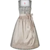 Spieth & Wensky Dirndl 'Karma' taupe