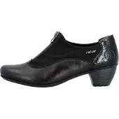 Rieker Mocassin en cuir à Talon