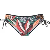 Sunseeker Bas de bikini jade / orange / noir / blanc
