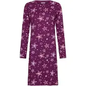 Rebelle Chemise de nuit 'Starlight Magic' violet foncé