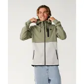 Rip Curl Anti Series Departed Full Zip Sweatshirt Vert XL Homme
